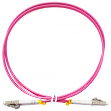 Шнур оптический duplex LC-LC 50/125 mm OM4 1,5м LSZH Cabeus FOP-50-OM4-LC-LC-1,5m