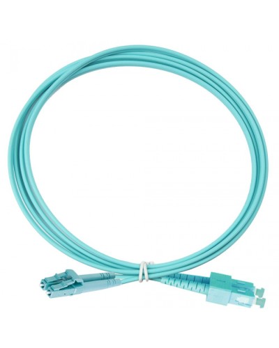 Оптический коммутационный шнур дуплексный, OM3, 2х50/125, SC-LC, 10 м Eurolan (41F-30-SC-LC-10) в Ижевске Патч-корды и пигтейлы Pintop.ru