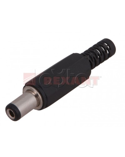 Разъем питания штекер 2.1х5.5x10 мм (50шт/уп) REXANT 14-0311 в Ижевске Коннекторы Pintop.ru