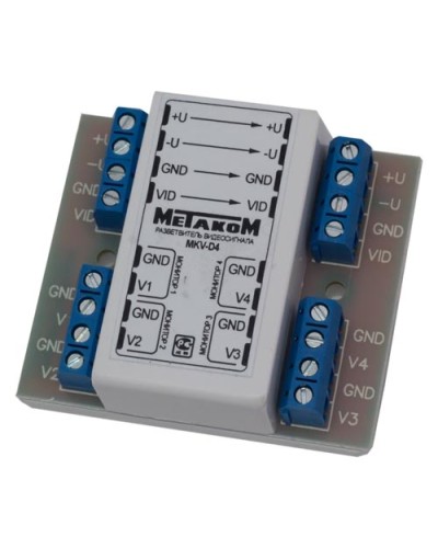 Разветвитель видеосигнала Метаком MKV-D4C в Ижевске Блоки коммутации многоабонентные Pintop.ru