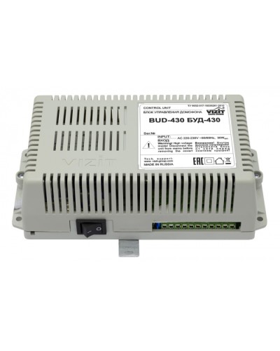 Блок управления Vizit БУД-430S в Ижевске Блоки управления многоабонентные Pintop.ru