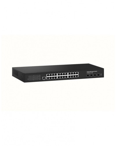 Управляемый L3 коммутатор Gigabit Ethernet на 24xRJ45 + 4x10G SFP+ Uplink NST NS-SW-24G4G10-L в Ижевске Коммутаторы Pintop.ru