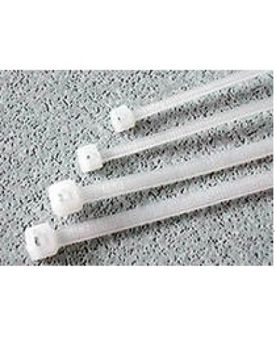 Хомут-стяжка нейлоновый, неоткрывающийся, 250х3.6 мм, белые Hyperline GT-250IC (100 шт/уп) в Ижевске Стяжки-хомуты Pintop.ru