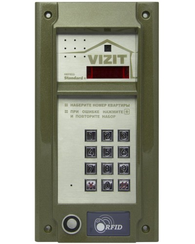 Блок вызова домофона Vizit БВД-М202RTCP в Ижевске Блоки вызова многоабонентные Pintop.ru