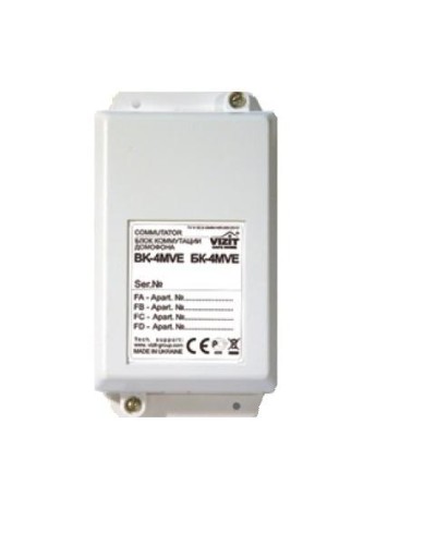 Блок коммутации домофонов Vizit БК-4MVE в Ижевске Блоки управления многоабонентные Pintop.ru