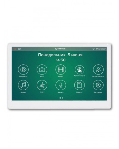 Монитор Tantos Stark HD SE Tuya (White) XL в Ижевске Абонентские IP устройства Pintop.ru