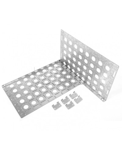 Комплект боковых монтажных панелей 19 (В400xГ210) Elbox EU-400.210 в Ижевске Аксессуары для стоек и шкафов Pintop.ru