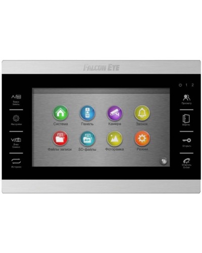 Видеодомофон Falcon Eye FE-70 ATLAS HD (Black) VZ в Ижевске Абонентские видеоустройства Pintop.ru