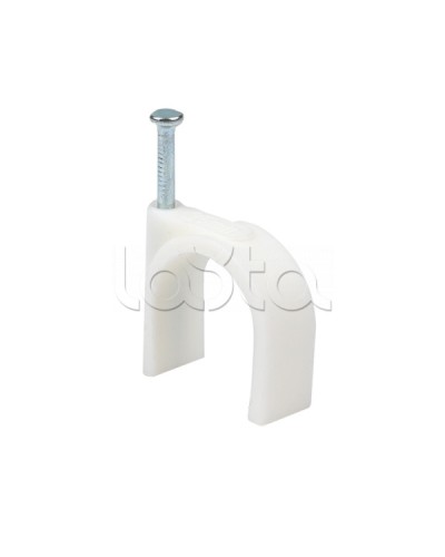 Скоба крепежная круглая (25мм.) (50шт.) EKF PROxima (plcn-sr-25) в Ижевске Держатели, клипсы, скобы Pintop.ru