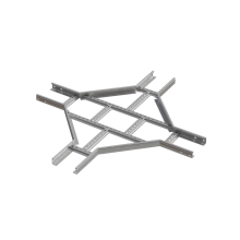 Х-разветвитель лестничный 50х100х1,5 мм HD N КМ-профиль (LXD50-100-1.5 HD N)