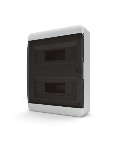 Щиток настенный с дверцей, 24 модуля, IP41, цвет белый DKC 84624 в Ижевске Боксы для автоматов Pintop.ru