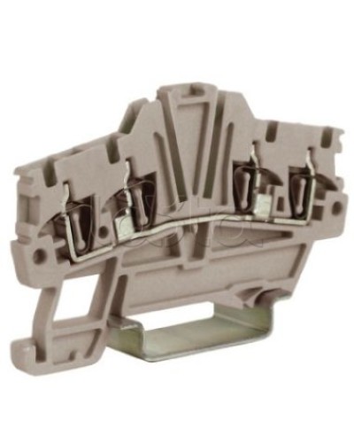 Зажим 1,5 кв.мм синий 2 ввод/2 вывода DKC ZHI420 в Ижевске Держатели, клипсы, скобы Pintop.ru