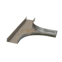 Ответвитель T-образный горизонтальный плавный Hyperline RST-TTS-300-100-0,8-R100-SZ