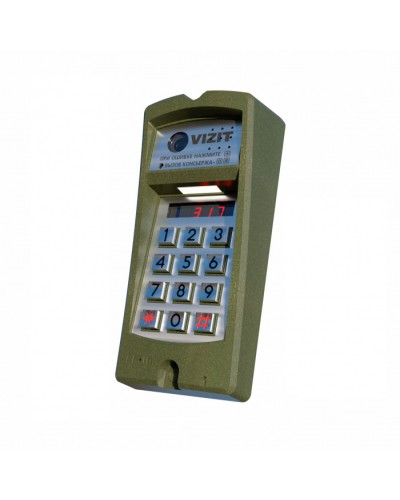 Блок вызова Vizit БВД-317RCBW в Ижевске Блоки вызова многоабонентные Pintop.ru