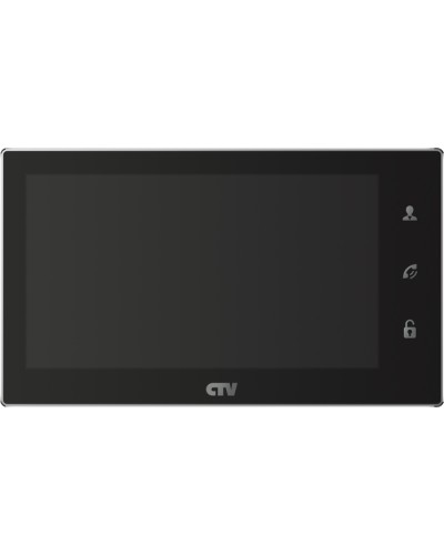 Монитор видеодомофона CTV-M4706AHD (черный) в Ижевске Абонентские видеоустройства Pintop.ru