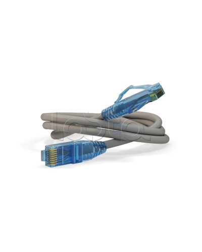 Патч-корд RJ45-RJ45, 4 пары, UTP, кат.6, LSZH (2м) Hyperline PC-LPM-UTP-RJ45-RJ45-C6-2M-LSZH-GY в Ижевске Патчкорды (медные) Pintop.ru