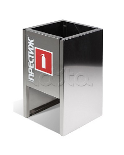 Подставка напольная ПРЕСТИЖ–Н (скотч брайт) под 1 огнетушитель ПОЖТЕХНИКА в Ижевске Аксессуары для огнетушителей Pintop.ru