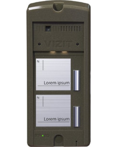 Панель вызова Vizit БВД-306FCP-2 в Ижевске Многоабонентные устройства Pintop.ru