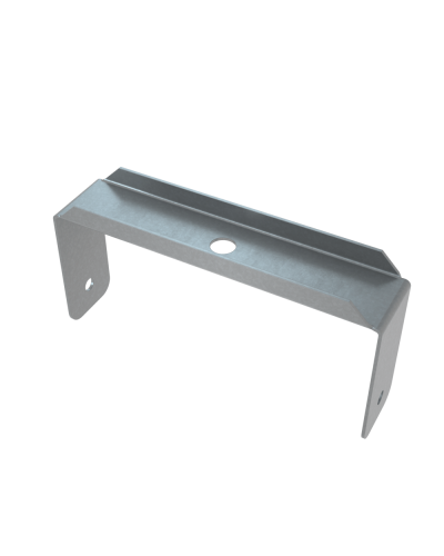 Скоба для подвеса на шпильке 200 мм INOX304 КМ-Профиль (SPS200 INOX304) в Ижевске Держатели, клипсы, скобы Pintop.ru