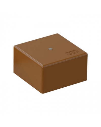 SD3 Коробка распределительная для о/п, для монтажного пистолета 75x75x40мм, 12 пар 10мм2, (корич.) Экопласт (72936B) в Ижевске Распределительные коробки Pintop.ru