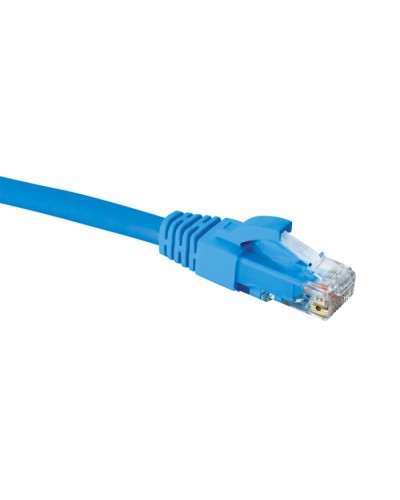 Шнур коммутационный 2хRJ45 U/UTP кат.5e (3 м) Eurolan 21D-U5-03BU в Ижевске Патчкорды (медные) Pintop.ru