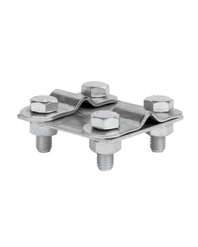 Зажим контрольный прут-прут (пластина 57x57мм) Ni EKF PROxima (lp-55611-ni) в Ижевске Электротехническое оборудование Pintop.ru