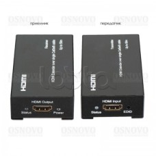 Комплект для передачи HDMI по одному кабелю витой пары CAT5e/6 до 50м OSNOVO TA-Hi/1+RA-Hi/1