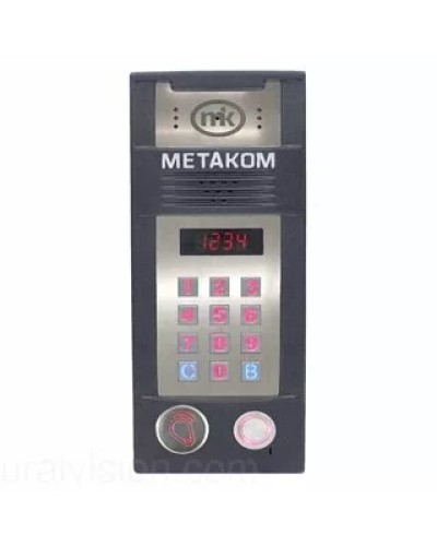Многоабонентый антивандальный блок вызова со встроенной видеокамерой Метаком MК2018-RFMFV в Ижевске Блоки вызова многоабонентные Pintop.ru