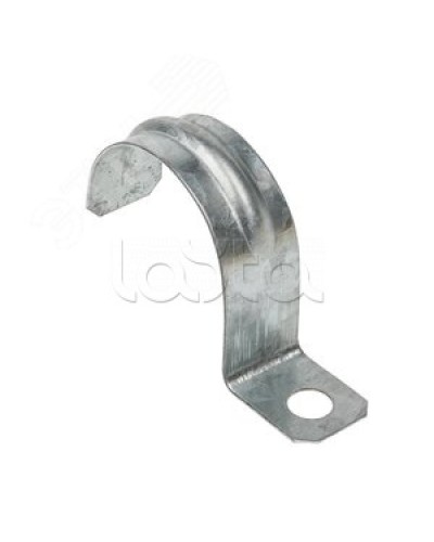 Скоба металлическая однолапковая d38-40мм IEK (50 шт/упак.) (CMAT10-38-100) в Ижевске Держатели, клипсы, скобы Pintop.ru