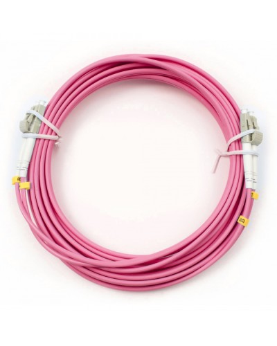 Шнур оптический duplex LC-LC 50/125 mm OM4 7м LSZH Cabeus FOP-50-OM4-LC-LC-7m в Ижевске Патч-корды оптические Pintop.ru