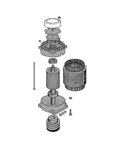 Электродвигатель C-BY Came 119RIC036 в Ижевске Запчасти для шлагбаумов и автоматики Pintop.ru