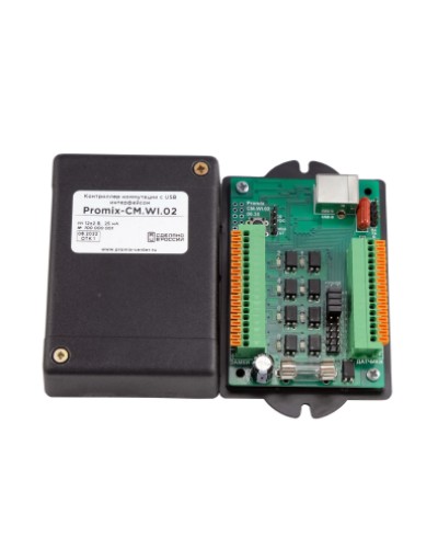 Контроллер коммутации управляемый по USB интерфейсу Promix-CM.WI.02 в Ижевске Контроллеры Pintop.ru