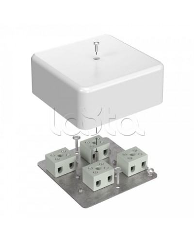 Коробка огнест для кабель-канала 40-0470-FR2.5-8 Е15-Е60 (латунь) 103х103х45 Промрукав (40-0470-FR2.5-8-Е60) в Ижевске Распределительные коробки Pintop.ru