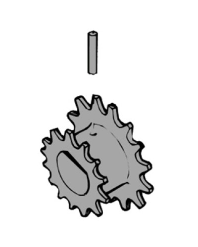 Звездочка выходная С100 Came 119RIC004 в Ижевске Запчасти для шлагбаумов и автоматики Pintop.ru