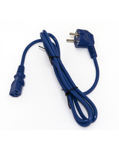 Кабель питания компьютера Hyperline PWC-IEC13-SHM-5.0-BL в Ижевске Патч-корды и пигтейлы Pintop.ru