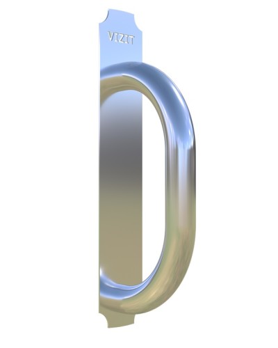 Дверная ручка наружная с декоративной накладкой Vizit PC-101-VIZIT в Ижевске Аксессуары для многоабонентных систем Pintop.ru