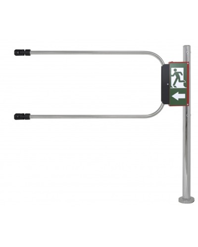 Smartec ST-GR010EC-CR - Калитка аварийного выхода с электромагнитом, хромированная, в комплекте стойка 1000 х D50 мм и створка 1000 х D25 мм. в Ижевске Калитки Pintop.ru