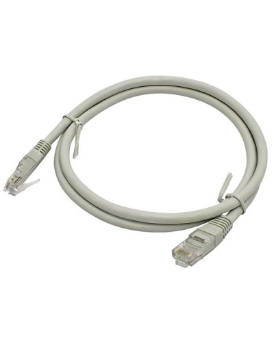 Шнур коммутационный U/UTP категория 5e PVC 2,0 м, серый DR-180009 - Datarex в Ижевске Патчкорды (медные) Pintop.ru