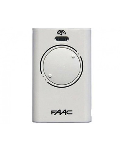 Брелок-передатчик 2-канальный Faac 787007 (белый) в Ижевске Устройства радиоуправления для шлагбаумов и автоматики Pintop.ru