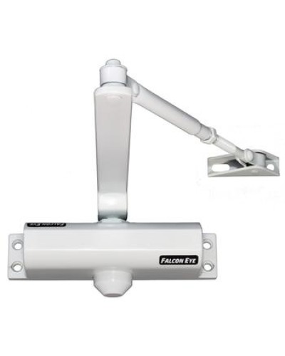 Доводчик дверной Falcon Eye FE-B4W (белый) в Ижевске Доводчики Pintop.ru