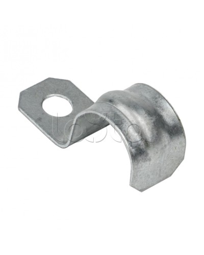 Скоба металлическая однолапковая d16-17мм (100 шт/уп) IEK (CMAT10-16-100) в Ижевске Держатели, клипсы, скобы Pintop.ru