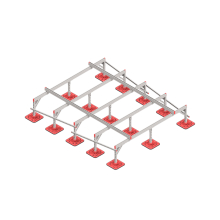 Опорная конструкция для установки оборудования TECHNORAPTOR FOOT 2500х3000 тип 3 КМ-профиль (KM-TR-F-SSEI-2500-3000-3)