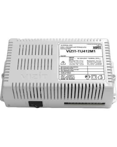 Блок управления терминала консьержа Vizit-TU412M1 в Ижевске Блоки управления многоабонентные Pintop.ru