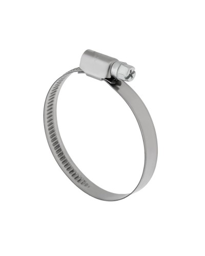 Хомут червячный 70-90/12-0,8мм, нержавеющая сталь W2, (25 шт/уп) REXANT 07-0770-12 в Ижевске Стяжки-хомуты Pintop.ru