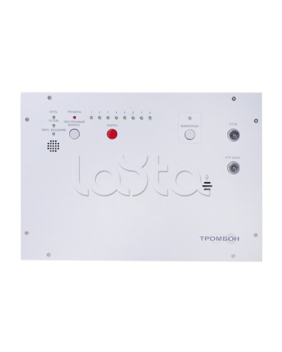 Блок оповещения Тромбон IP-БО8 в Ижевске Системы оповещения и управления эвакуацией Pintop.ru