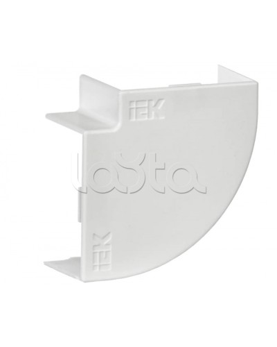 Поворот на 90 гр. КМП 80x40 (4 шт./комп.) IEK (CKMP10D-P-080-040-K01-R) в Ижевске Аксессуары для кабель-канала Pintop.ru