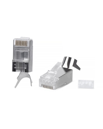 Коннектор RJ-45(8P8C) Cabeus (8P8C-SH-C6(1.35)-TWP) в Ижевске Коннекторы и разъемы Pintop.ru