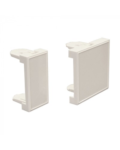 Заглушка 22.5х45, белая LANMASTER (LAN-SIP-22B-WH) в Ижевске Проходные адаптеры и розетки оптические Pintop.ru