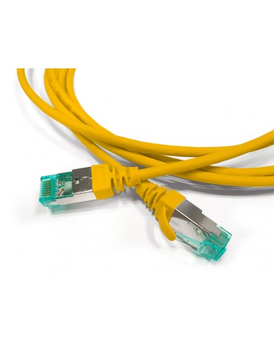 Hyperline PC-LPT-SFTP-RJ45-RJ45-C6A-1M-LSZH-YL Патч-корд S/FTP в Ижевске Патчкорды (медные) Pintop.ru
