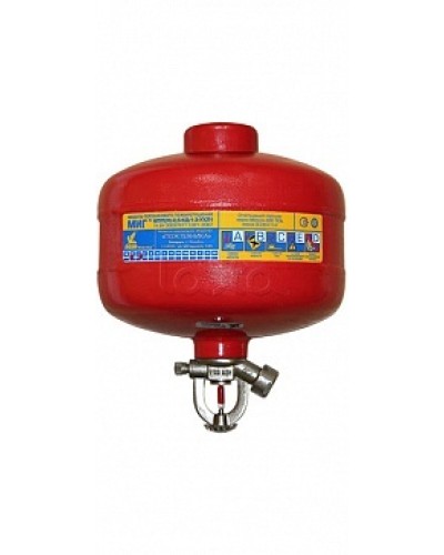Модуль порошкового пажаротушения ПОЖТЕХНИКА МПП-2,5/68 МИГ (температура срабатывания +68°С) (красный) в Ижевске Модули порошковые Pintop.ru